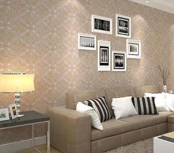 Living Room Wallpaper - Wallpaper Tv Background Wallpaper Furniture
