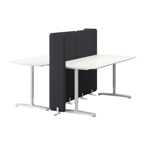 Pleasant Working Environment Providing Privacy - Legs Adjustable Between 65-85 Cm