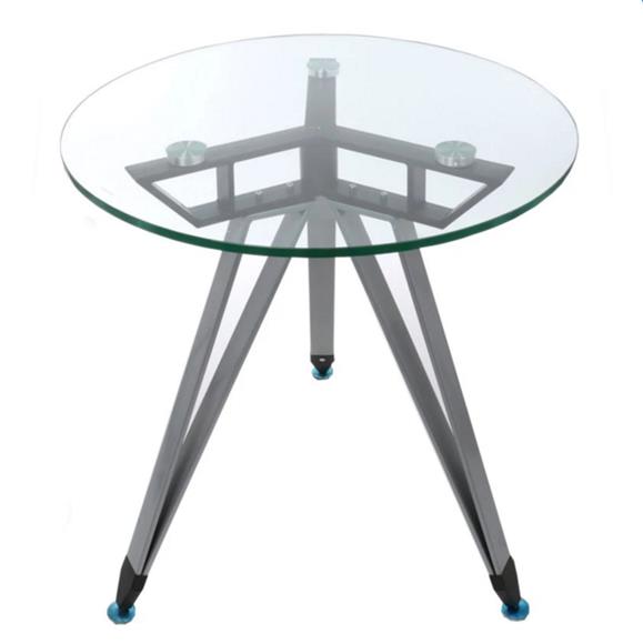 Transparent Glass - Round Glass Table