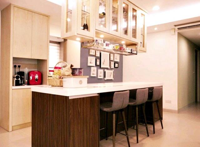 Damansara - Reka Bentuk Dapur Rumah Di