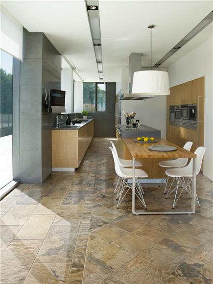 Tile Features - Gorgeous Kitchen Floors