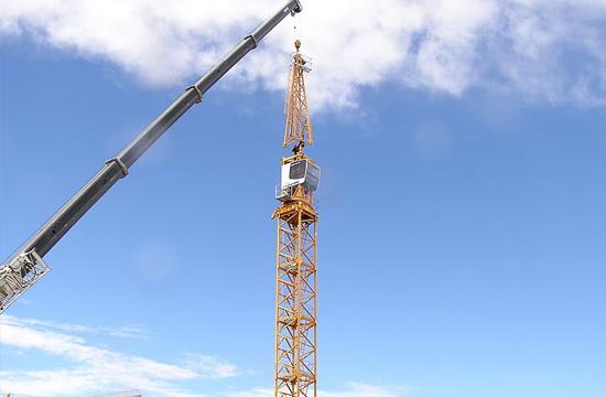 Four Large - Mobile Crane