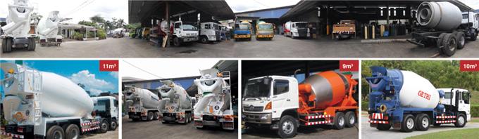 Maintenance Support - Concrete Mixer Trucks