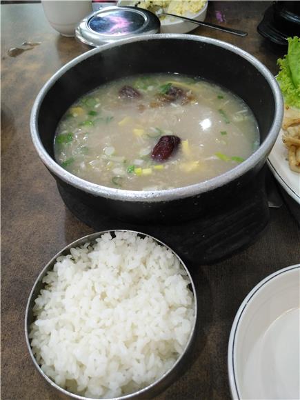 Kimchi Soup - Ginseng Chicken Soup