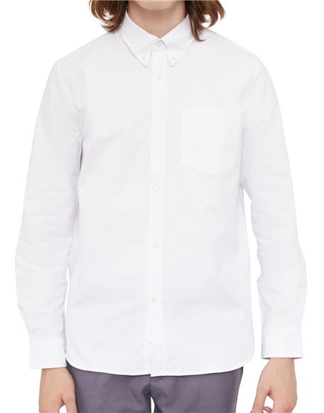 Men Shirts - White Color Men